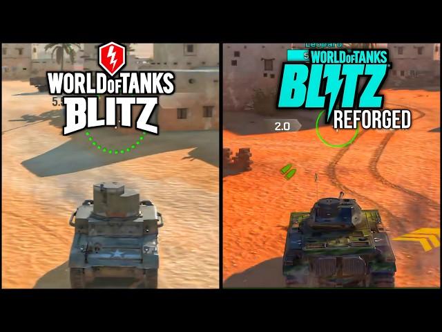 World of Tanks Blitz Vs World of Tanks Blitz Reforged | WOTB