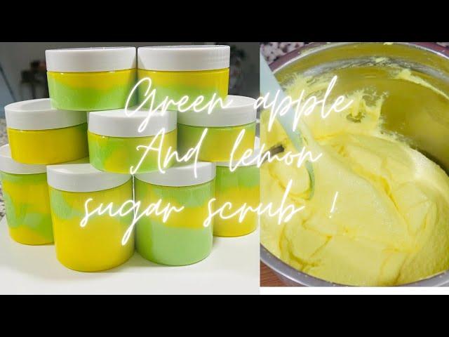 How to make foaming sugar scrub | small business