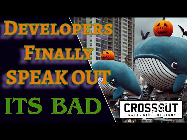 I Have Some BAD NEWS | CROSSOUT Halloween Devblog part 2 |