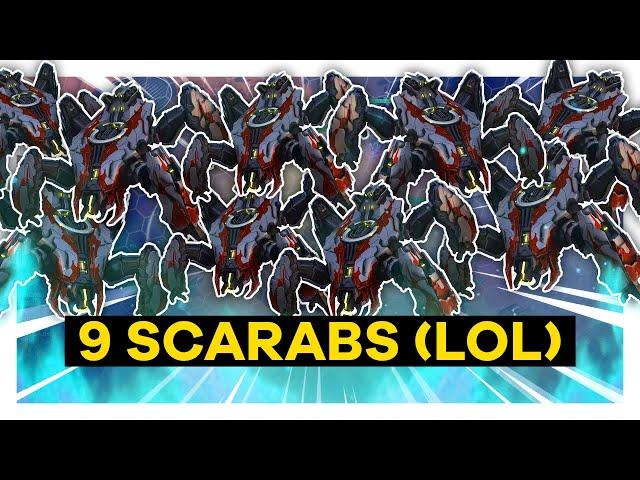 building 9 VOLATILE SCARABS in Halo Wars 2! (MUST WATCH GAME)