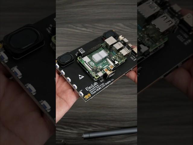 Raspberry pi 4 + Pantalla táctil 7" IPS de Eleclab #raspberrypi #programming #python #retrogaming