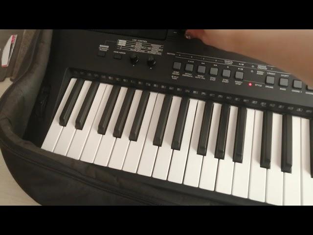 yamaha PSR e-463. настройки основного звука