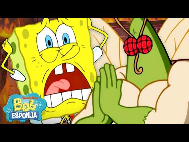 Bob Esponja Enlouquecendo por 10 Minutos Seguidos  | Bob Esponja em Português