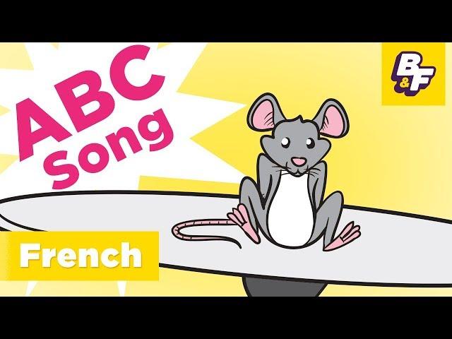 Learn The French Alphabet Sing-Along Song | BASHO & FRIENDS 4k Learning | Ohhh, A, b, c