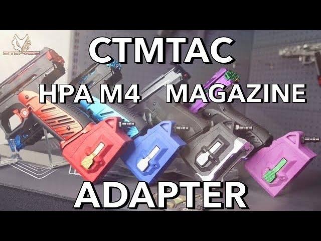 Turn your airsoft into a BEAST! HPA M4 Magazine Adapter for AAP/ GLOCK