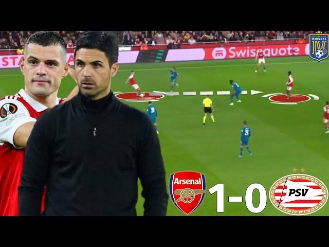 How Arteta Created Tactical Issues For PSV | Arsenal vs PSV 1-0 | Tactical Analysis