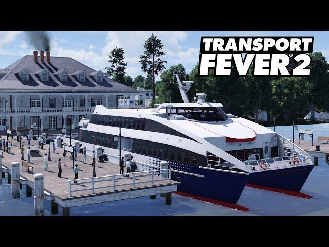 Transport Fever 2 | Staffel 7 | Folge 41 | Neue ICE´s und  Schiffslinien