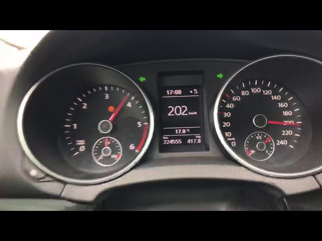 2010 golf 1.6 TDi top speed