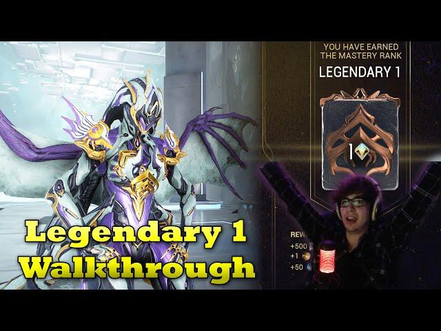 Warframe Legendary Rank 1 Test Walkthrough Guide! Mastery Rank 31!