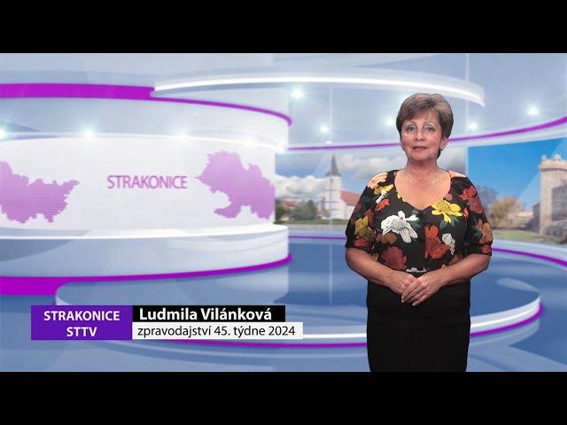 Strakonická TV: Zpravodajství 45/2024