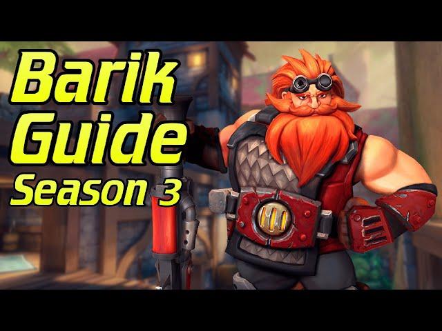 The Ultimate Advanced Barik Guide - Paladins Season 3