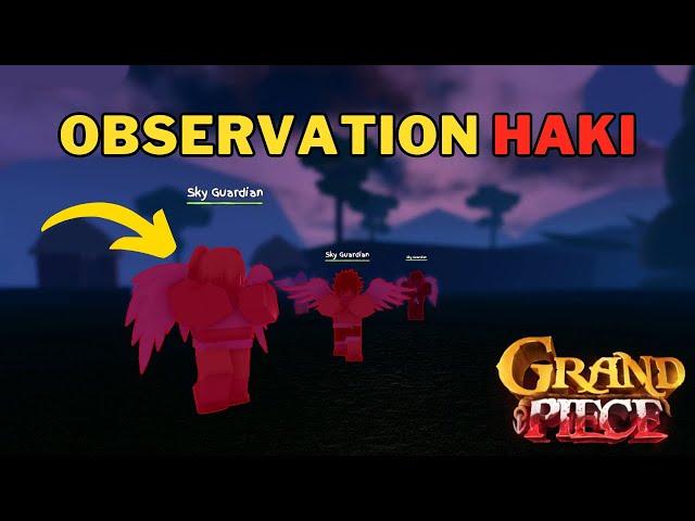 How To Get Observation Haki in Grand Piece Online | GPO Observation Haki Location