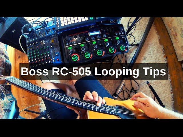 Boss RC-505 Live Looping Tips and Tricks - My Rig run down