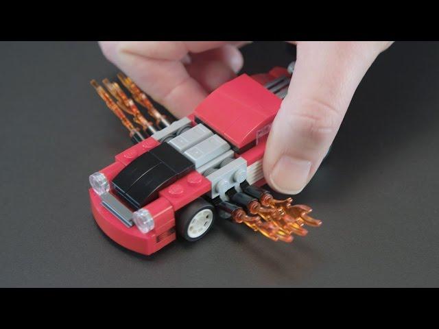 How to go faster with the RED RACER - LEGO Creator - Building Tips