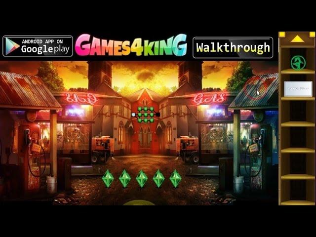 G4K Old Gas Station Escape walkthrough Games4King.