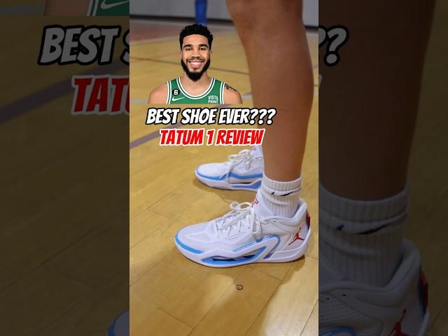 TATUM 1 HONEST SHOE REVIEW #basketballtraining BEST BASKETBALL SHOE EVER?