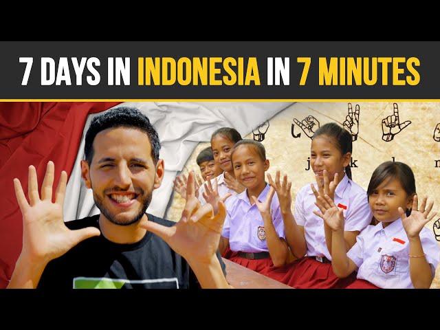 7 Days In Indonesia In 7 Minutes