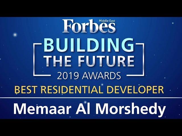 Forbes acceptance speech by Morshedy Group's CEO Hassan Morshedy.