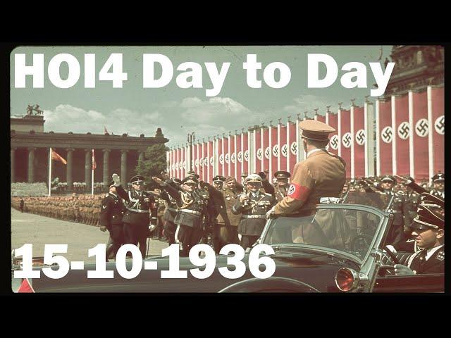 HOI4 Germany Day-by-Day 15-10-1936