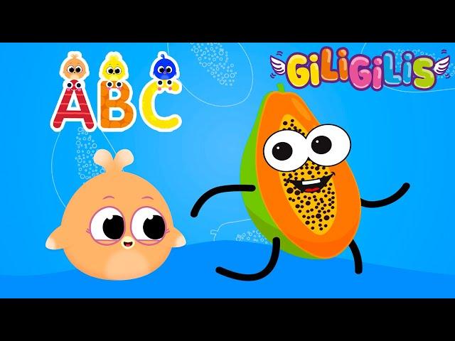 Learn Abcs And Fruits With Giligilis: Engaging Papaya Songs to Explore Vocabulary