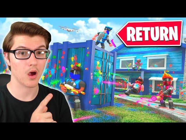 I RETURNED AFTER A YEAR... | Roblox BIG Paintball!