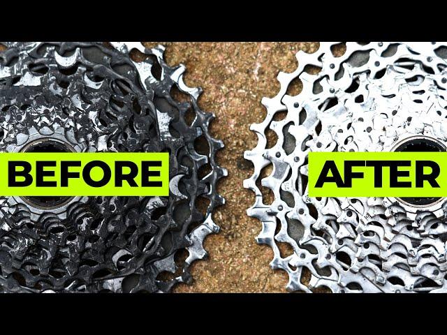 How I CLEAN my Bicycle Cassette so it Sparkles and Lasts Longer