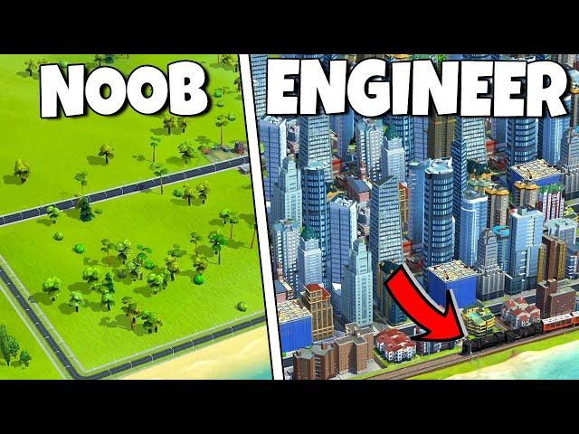 Using trains to make a THRIVING CITY in SimCity BuildIt!