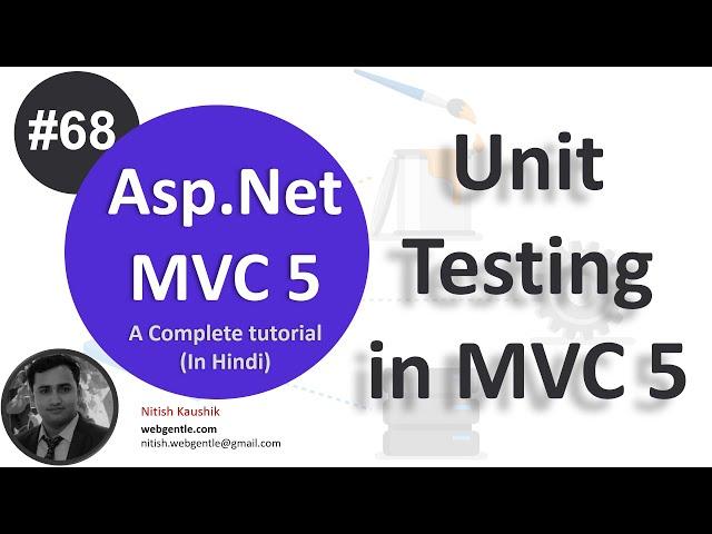 (#68) Unit testing in MVC 5 | mvc tutorial for beginners in .net c# | MVC By Nitish