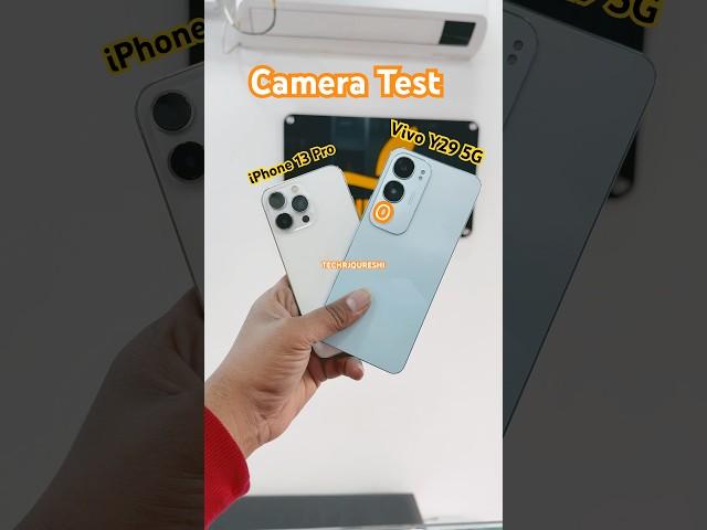 Camera Test️Vivo Y29 5G vs iPhone 13 Pro️#shorts #camaratest #trending