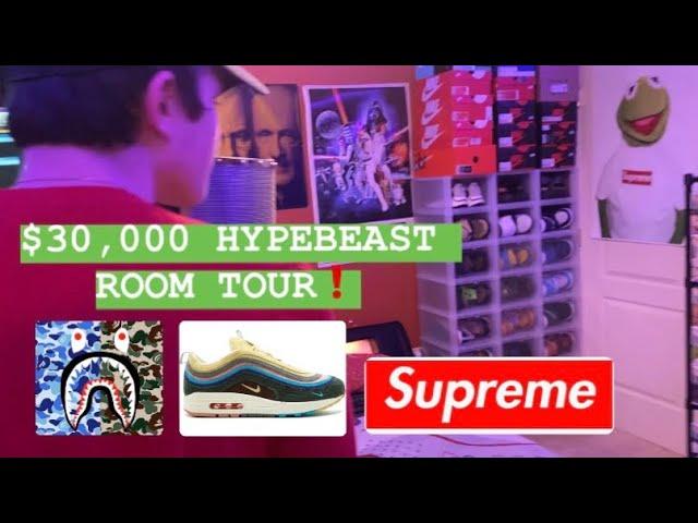 MY $30,000 HYPEBEAST ROOM TOUR!!!