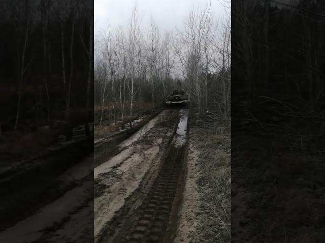 American Abrams tank seen in Ukraine for the first time