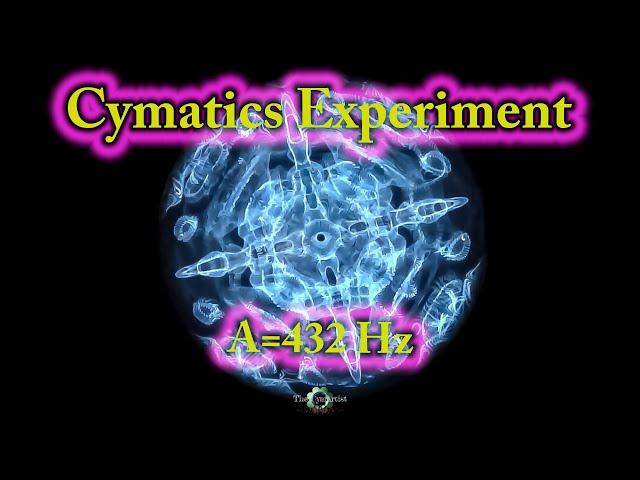 CYMATICS-CIMATICA-CYMATIC: Experiment 13 (432 Hz)