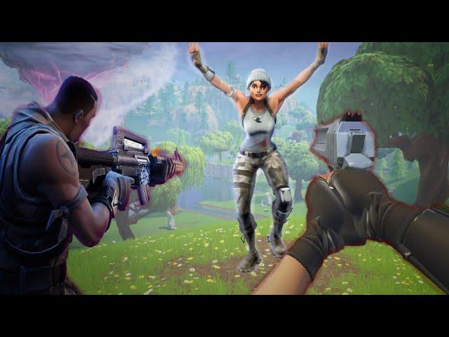 2-х минутный гейминг в Fortnite