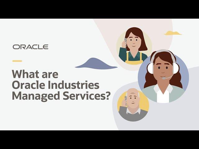 What are Oracle Industries Managed Services?