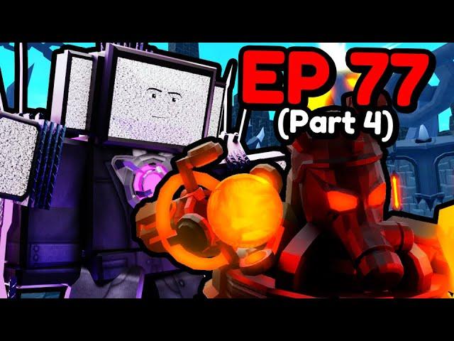 EPISODE 77 (PART 4) UNITS ONLY!! (Toilet Tower Defense)