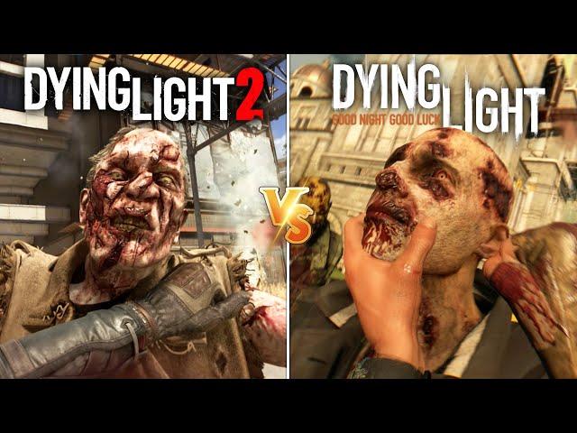 Dying Light 2 vs Dying Light - Physics and Details Comparison