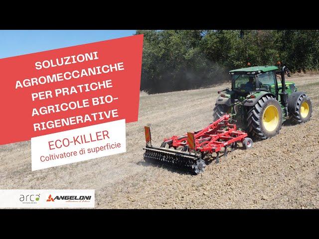 COLTIVATORE DI SUPERFICIE ECO KILLER - Macchine agricole per agricoltura bio-rigenerativa