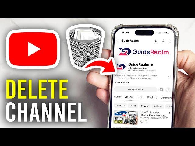 How To Delete YouTube Channel On Phone Permanently - Full Guide