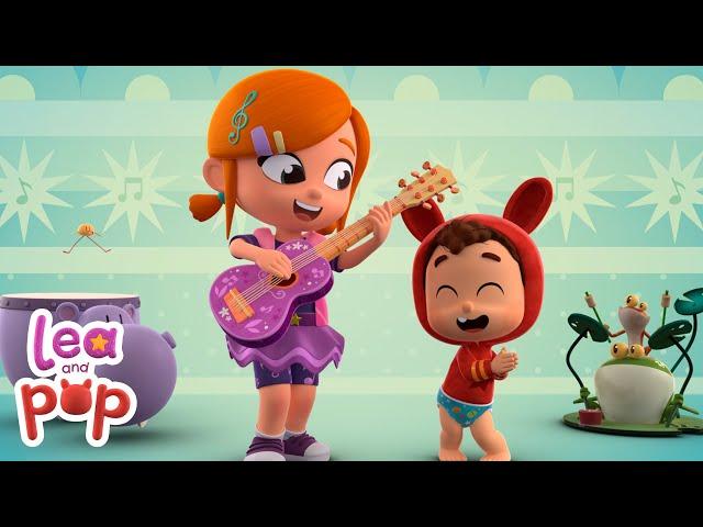 A Ram Sam Sam and more Baby Songs with Lea and Pop - Nursery Rhymes