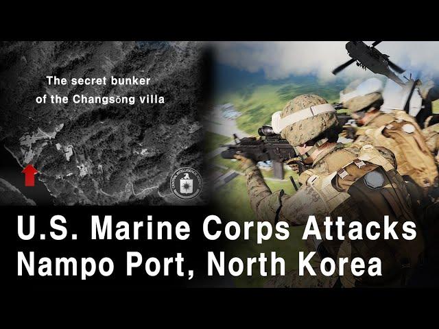 U.S. Marine Corps Attacks Nampo Port, North Korea (Korean nuclear war scenario5)