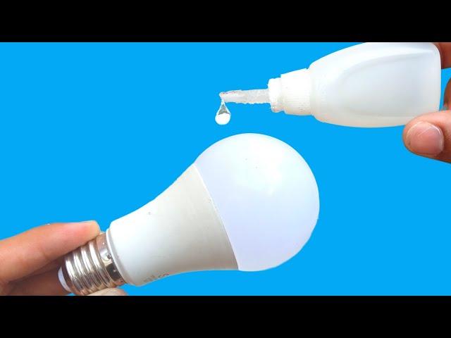 Just Put Super Glue On Led Bulb And You Will Amazed