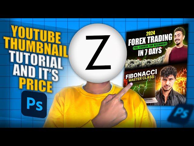 How To Make Thumbnail In Photoshop Like a Pro - For Beginners || Z Graphics