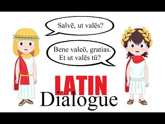 Latin Dialogue #1 | Latin Lessons for Beginners | Latin 101