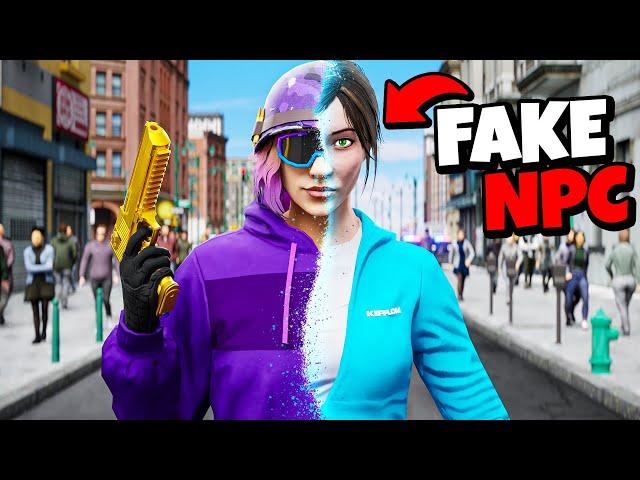 Randomized NPC Trolling Cops In GTA 5 RP