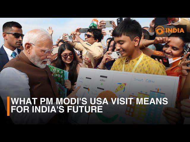 What PM Modi's USA Visit Means for India's Future | DD India