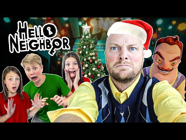 HELLO NEIGHBOR in REAL LIFE! Christmas Edition!