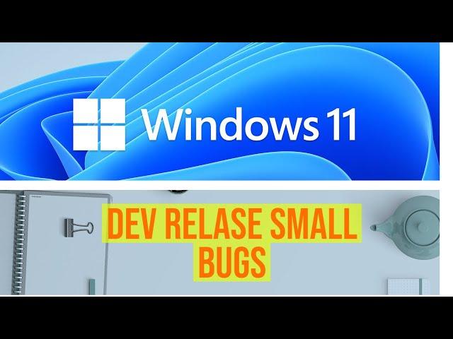 Windows 11 dev version 2 bugs/missing features | Premiere Pro and OBS Tested