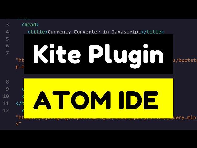 Python Kite AutoComplete Plugin Atom IDE Editor Full Example For Beginners