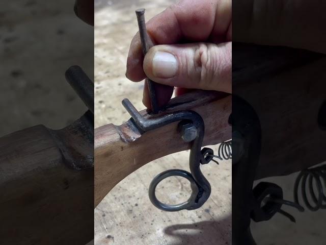 Handmade a Simple trigger mechanism # Craft idea # DIY # New style