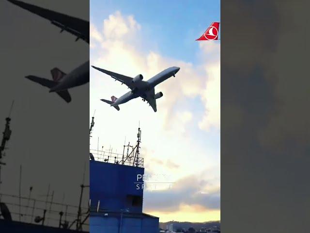 Turkish A350 Landing ...            #shorts #turkishairlines #airbusa350 #istambul #airbus #a350xwb